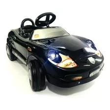 Karting A Pedal Infantil Tipo Porsche Auto Deportivo Con Luz