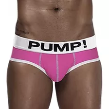 Cueca Slip Pump Rosa Pink Algodão