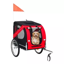 Carro De Arrastre Bicicleta Para Mascotas, Gatos Y Perros