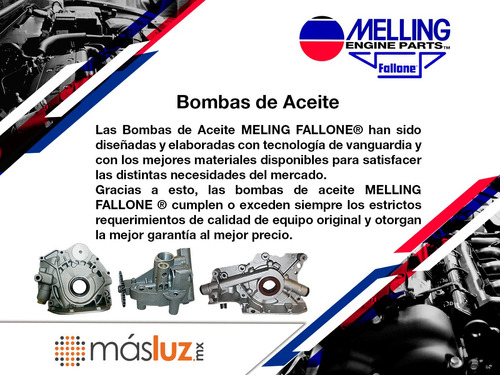 1-bomba Aceite Chevrolet Montana 4 Cil 1.8l 02/06 Foto 4