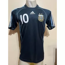 Camiseta Argentina 2008 2009 Messi #10 Barcelona T. S - M