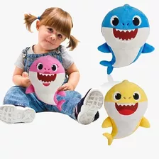 Peluche Baby Shark Tiburón Con Música 30 Cm