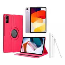 Estuche 360 Para Tablet Xiaomi Redmi Pad Se + Vidrio + Lápiz