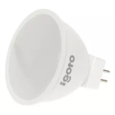 Foco Led, Dicroica Mr16, 7w Multi Voltaje, Blanco Frío Igoto