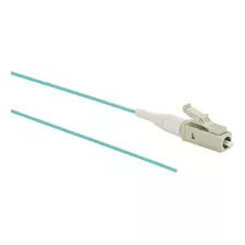 Cable De Fibra Óptica 1 M Lc Pigtail Om3 Color Aguamarina, A