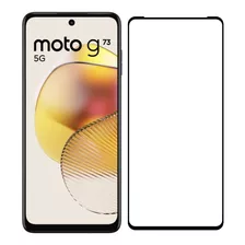 Película 3d Vidro+ Capa Antishock Compatível Moto G73 5g 6.5