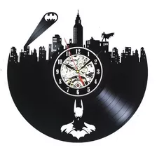 Reloj De Pared Batman 2 Superheroe Acetato Vinilo Vinil