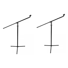 2 Pie Microfono Jirafa Con Pipeta Reforzado Metalico Cuota