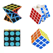 Cubo Magicos De Rubiks Pack X 4 St