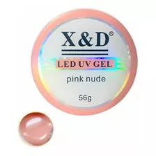 Gel Xed Pink Nude- 56g - Xd Unhas De Gel Original -nf