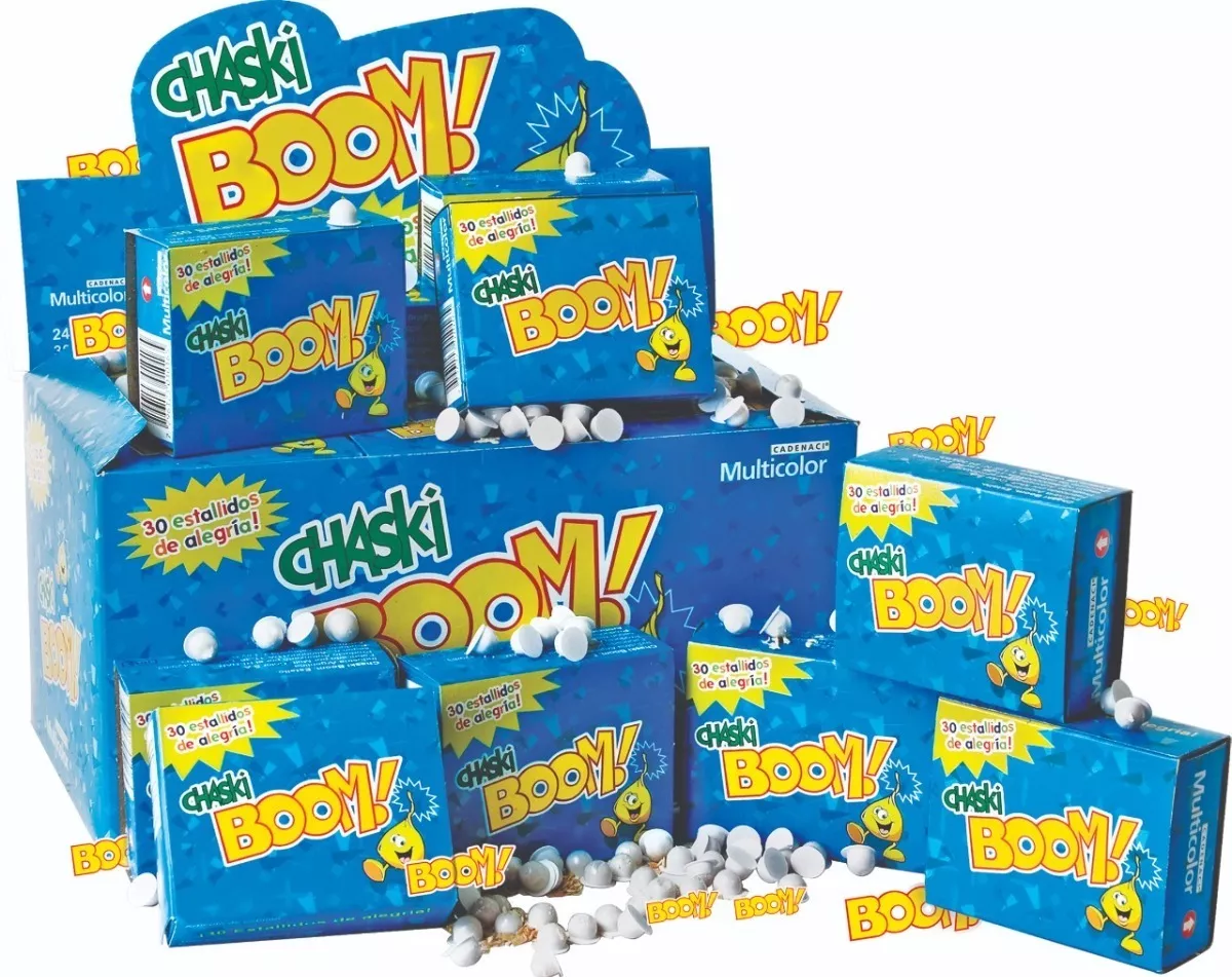 Chaski Boom - Display 24 Cajitas De 30 Unid.