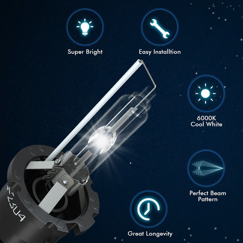 Kits De Faros D2r 6000k Hid De Luz Alta Y Baja And Foto 8