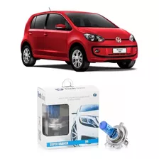 Kit Lâmpadas Super Branca 8500k Farol Vw Up H4 55/60w