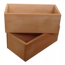 Cajoncito Artesanal 14x27 En Madera De Alamo Por 5 Unidades