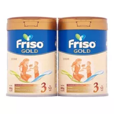 Alimento P/lactantes Friso Gold 2 Latas De 800 G C/u Etapa 3 Sabor Vainilla