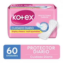 Protector Diario Kotex Cuidado Diario Multiestilo X 60 Un