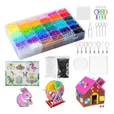 Kit 12000 Beads 36 Color Diseña Diy Juguetes Niño Plástico