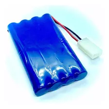 Bateria Para Carrinho 9,6v 900mah Aa Conector Tamyia