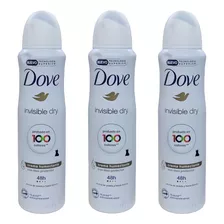 Pack X3 Desodorante Dove Invisible Dry 48h