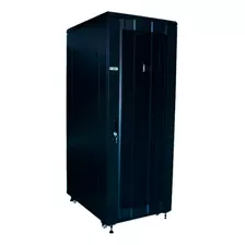 Rack Cerrado Piso Powest 20ur Puerta De Malla 109x60x60cm