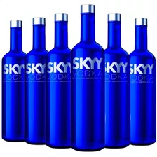 Vodka Skyy Clasico 750ml X6 Unidades