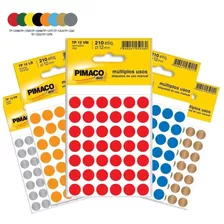 Etiqueta Pimaco Tp12 Kit C/ 5 Etiquetas 