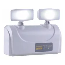 Luminária Luz Emergência Led 2 Faróis 1200 Lums Diponto Full