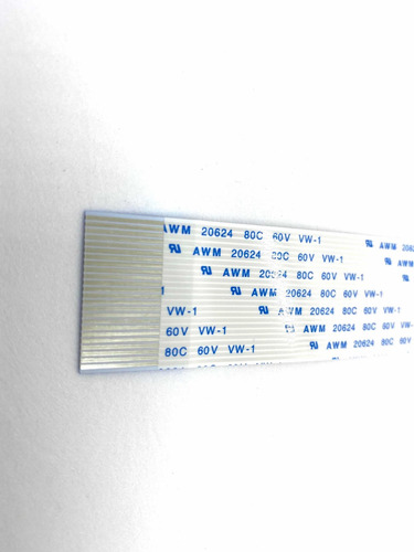 Flex Cable Awm 20624  24 Vias 1.0 Pitch X 60cm Long Type A