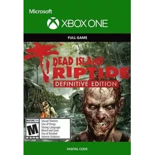 Dead Island: Riptide (definitive Edition) Xbox, Codigo