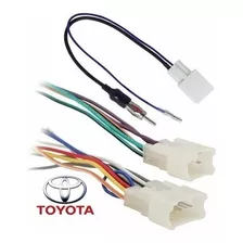 Ficha Adaptadora Estereo Original + Adatador Antena Toyota 