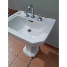 Pileta Lavatorio De Pie Antigua Para Baño