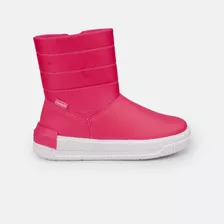 Bota Cano Médio Pampili Comfy Xp Preta Ou Pink