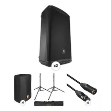 Jbl Dual Eon715 Powered Speaker Kit With Stands