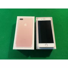 iPhone 7 Plus 128 Gb Ouro Rosa Em Estado De Novo.