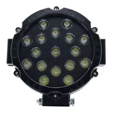 Pack 2 Foco Luz Led Neblinero 17 Led 51w Offroad 4x4