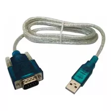 Cabo Adaptador Usb 2.0 Serial Conversor Rs232 Db9 9 Pinos 