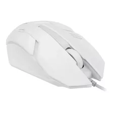 Kit Teclado Mouse Gamer Led Usb 1600 Dpi Jogos Pc Notebook Cor Do Teclado Branco