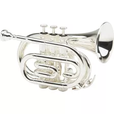 Trompeta De Bolsillo Allora, Plata Mxpt-5801