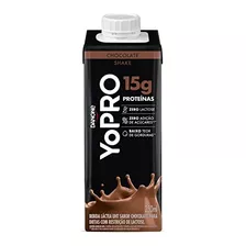 Bebida Láctea Uht Chocolate Zero Lactose Yopro 15g 250ml