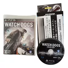 Watch Dogs Ps3 Versión Japón Juego Completo Idioma Inglés