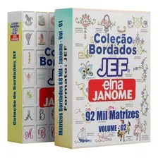Matrizes Bordados 92 Mil - Janome - Jef Volume: 02