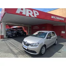 Renault Sandero 2019 Prata Flex 1.0 Completo