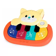 Music Pet Gatinho Som E Luzes Piano Musical Infantil Tateti