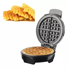 Una Gran Máquina Redonda De Waffles Para El Desayuno V2