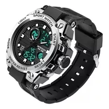 Relogio Masculino Sport Militar Shock Tatico Prova D'água