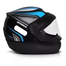 Capacete Motoboy Fechado Automático Fw3 Cores Marino Inmetro