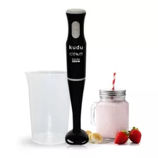 Mixer Licuadora De Mano Kudu Con Vaso Dosificador 220v 300w Color Negro