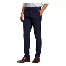 Pantalón Devré De Vestir Ss100 Liso Fit Azulino Hombre 08d00