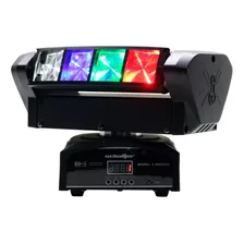 Cabeza Movil Mini Spider Led 8x10w Luz Disco Rgbw Motorizada