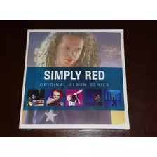 Box Cd Simply Red - Album Series Com 5 Cds Lacrado